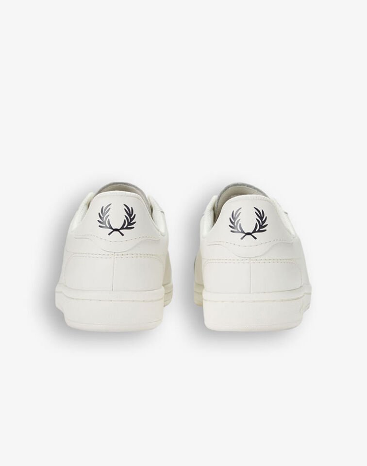 B721 LEATHER / BRANDED - Beyaz Deri Sneaker