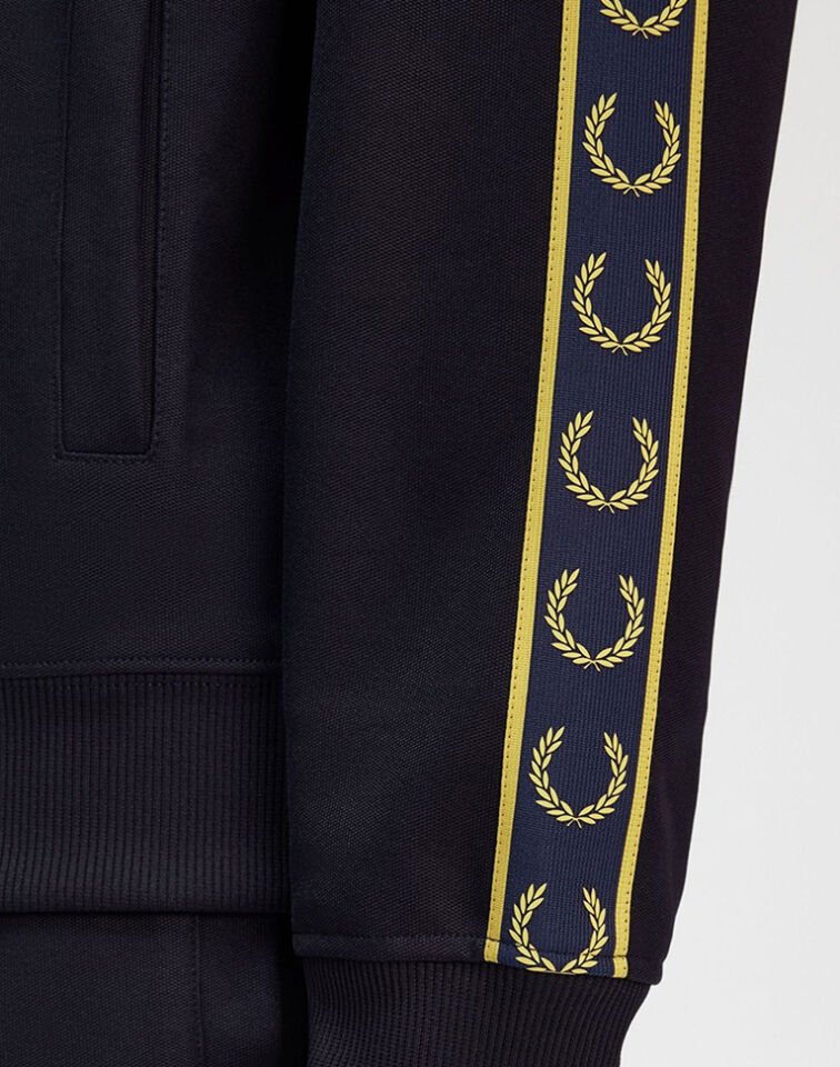 CONTRAST TAPE TRACK JACKET