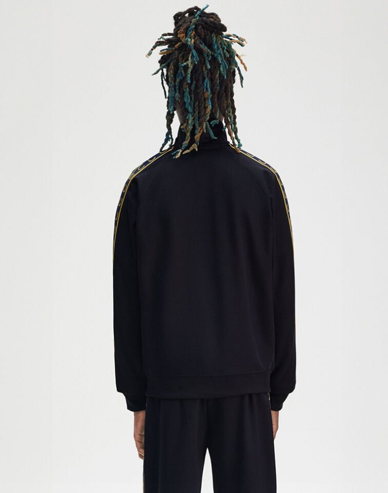 CONTRAST TAPE TRACK JACKET