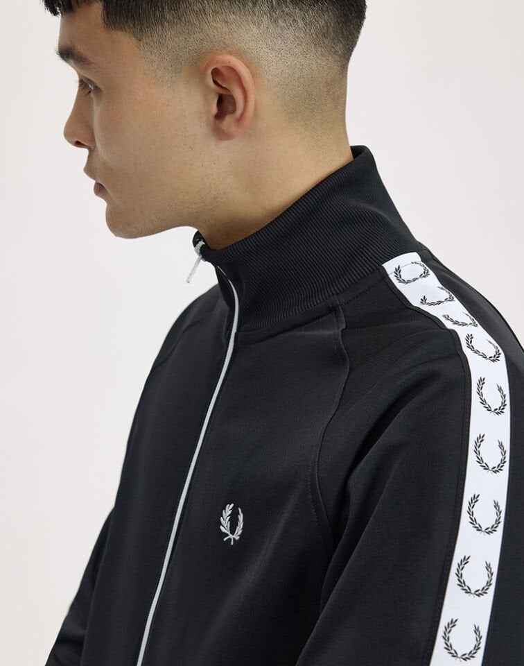 TAPED TRACK JACKET - Fermuarlı Spor Ceket