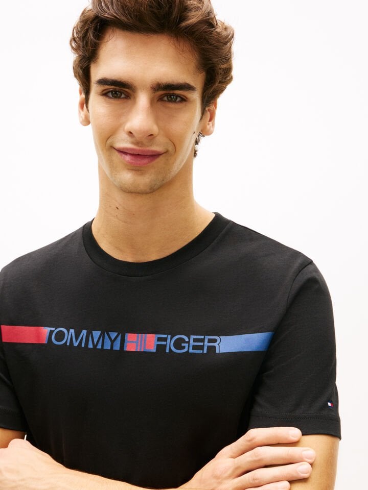 BRAND LOVE STRIPE TEE