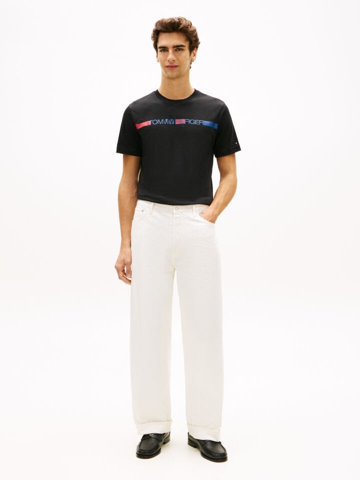 BRAND LOVE STRIPE TEE
