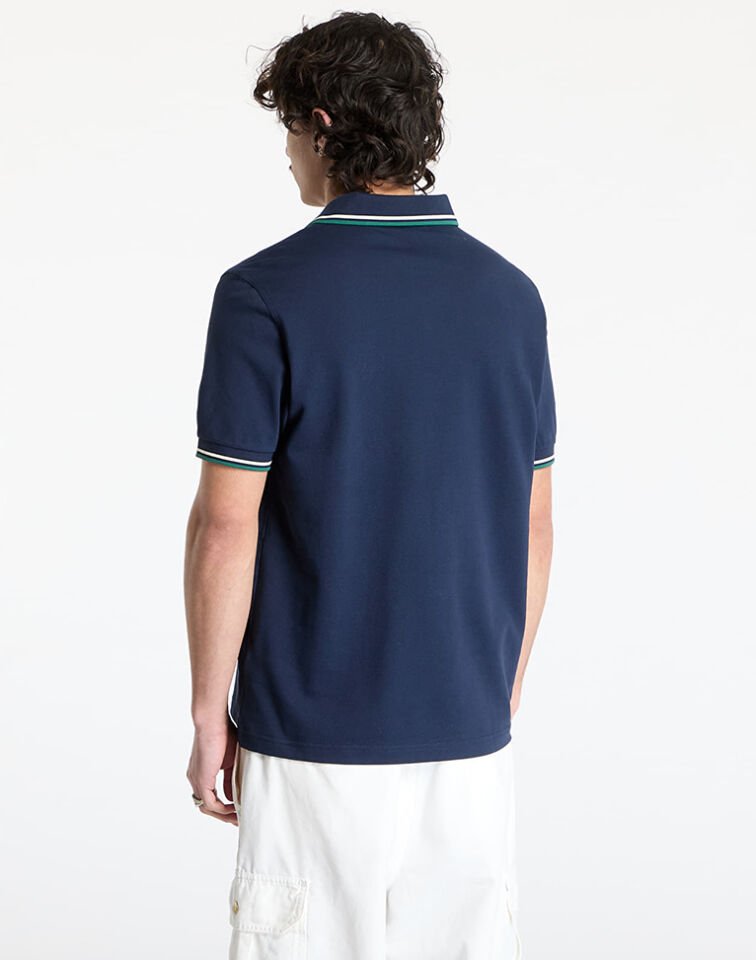TWIN TIPPED FRED PERRY SHIRT - Çift Şerit Detaylı Polo T-shirt