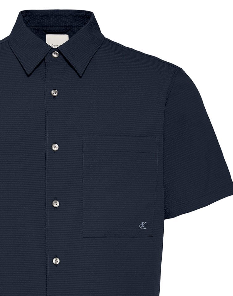 SS SOLID SEERSUCKER CLASSIC SHIR