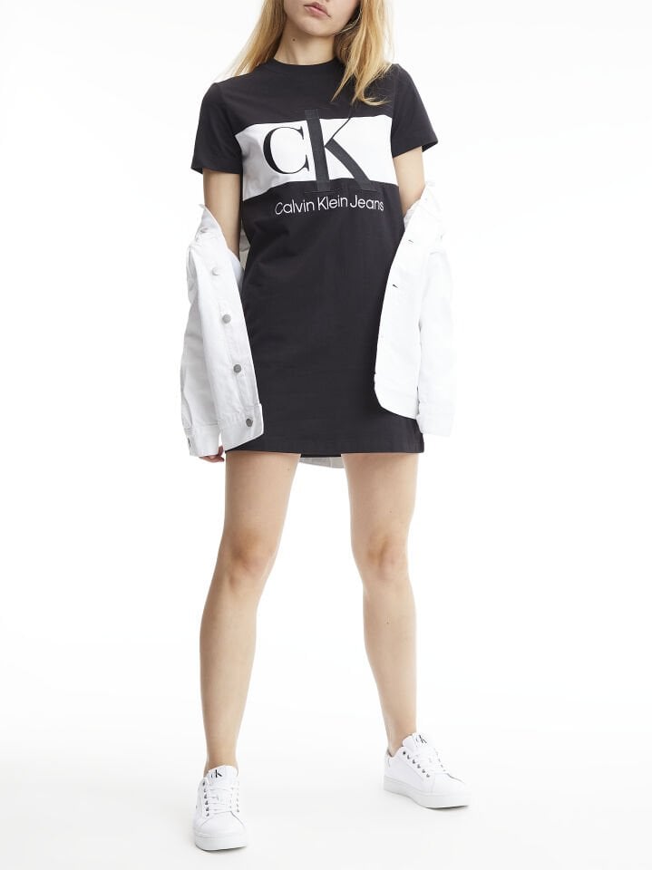 BLOCKING T-SHIRT DRESS