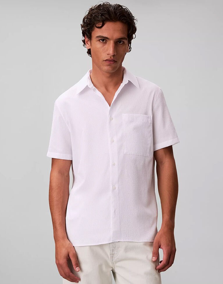 SS SOLID SEERSUCKER CLASSIC SHIR