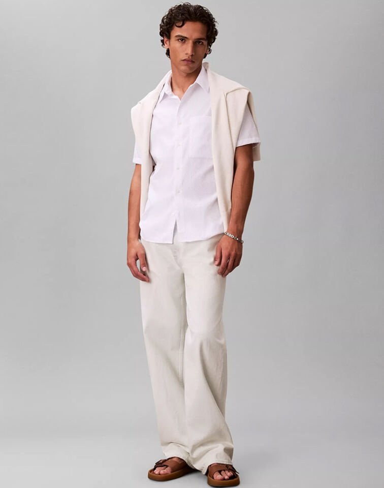 SS SOLID SEERSUCKER CLASSIC SHIR