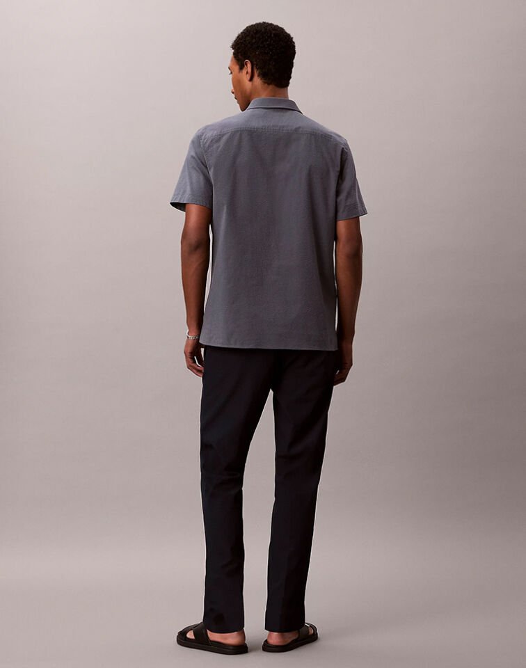 STRAIGHT SEERSUCKER HALF ELASTIC 32 - Lacivert