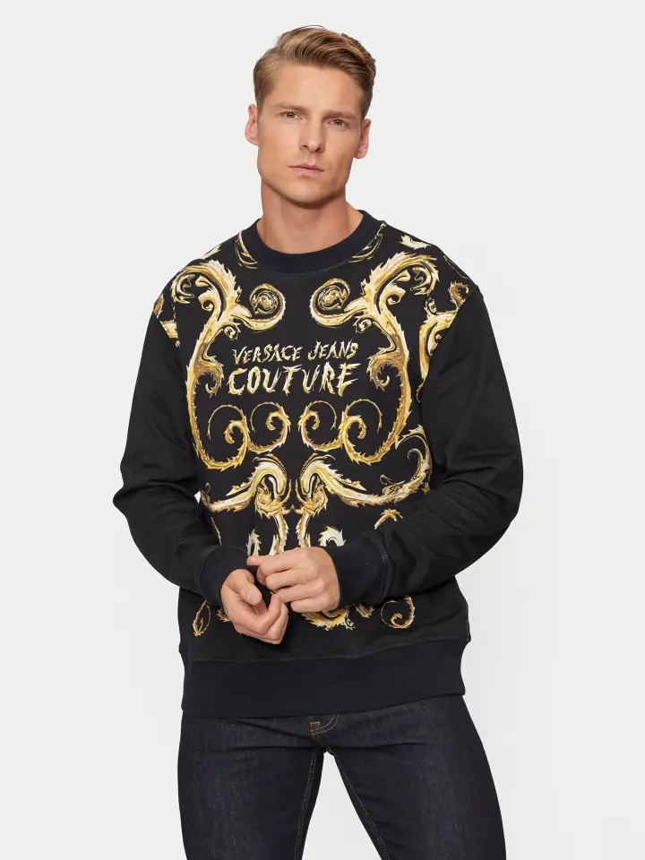 GOLD LOGO SWEATSHIRT