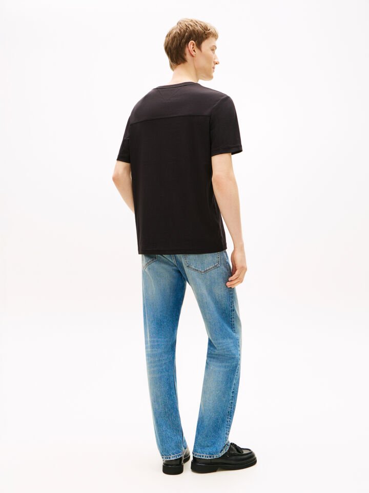 MIX MEDIA INTERLOCK TEE