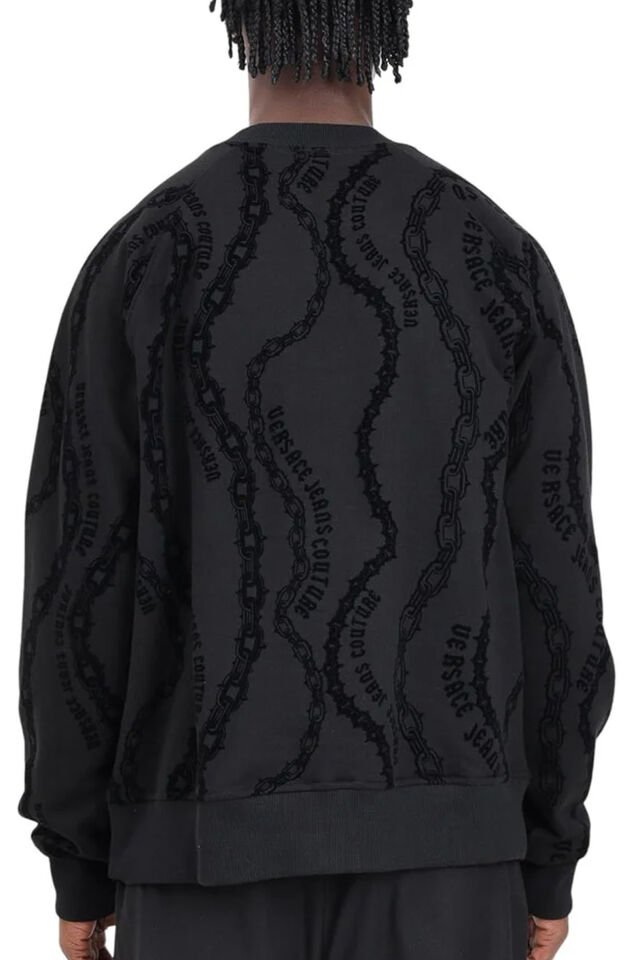 FLEECE FLOCK Siyah Sweatshirt