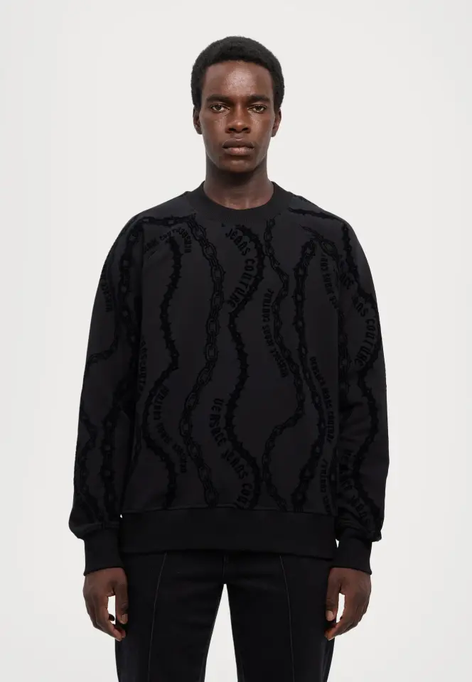 FLEECE FLOCK Siyah Sweatshirt