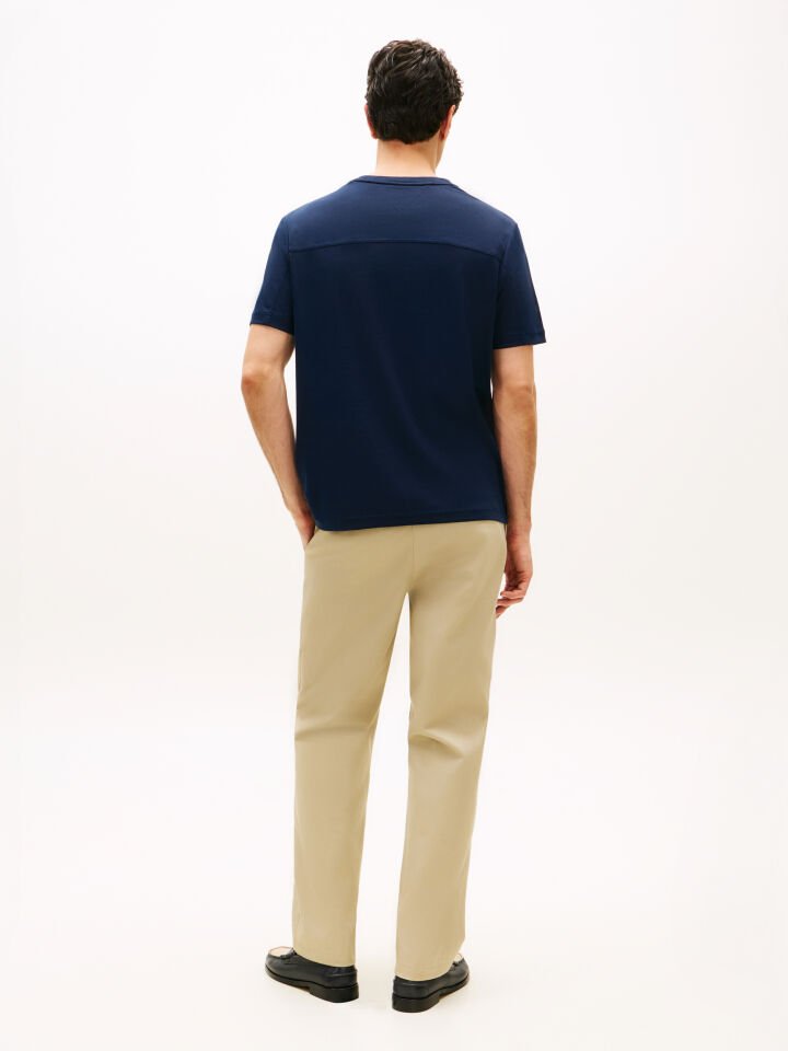 MIX MEDIA INTERLOCK TEE