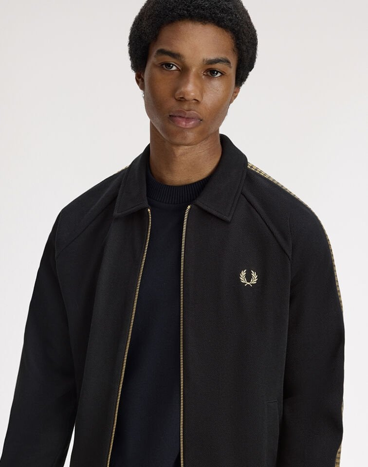CROSS TAPE TRACK JACKET