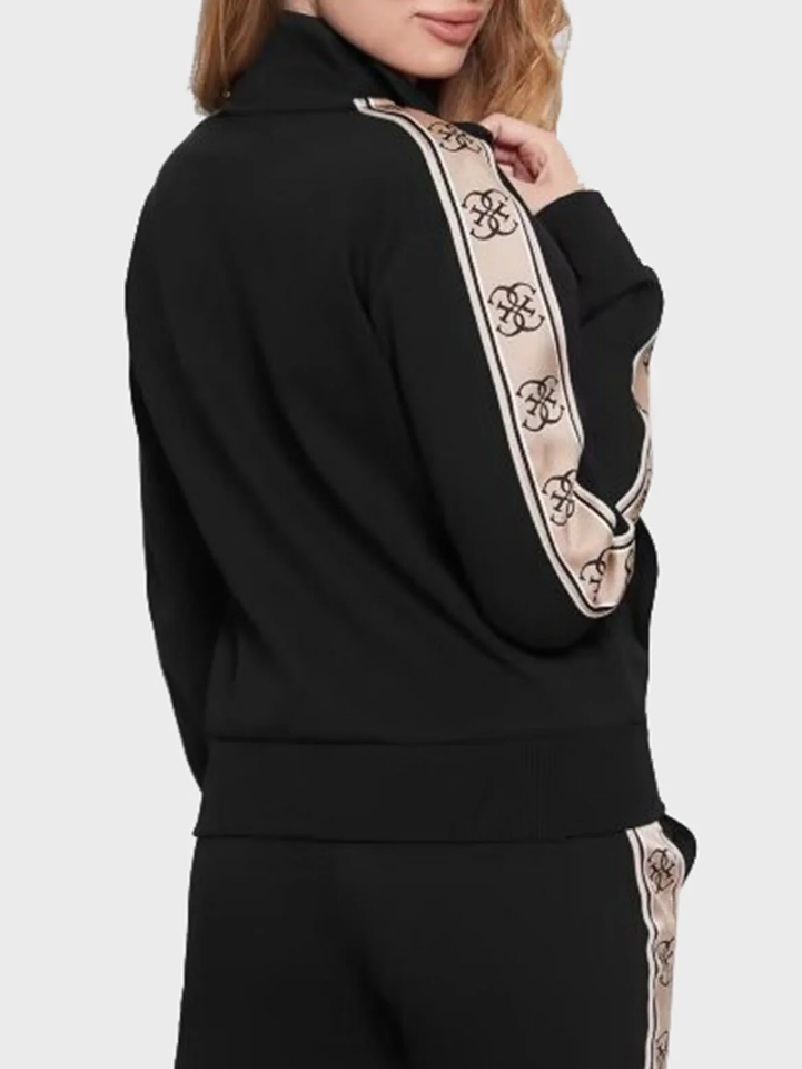 BRITNEY FERMUARLI SWEATSHIRT XL - Siyah
