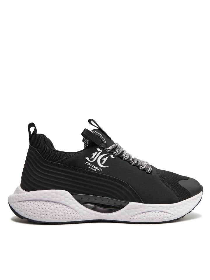 BLACK/WHITE SNEAKERS - Erkek Spor Ayakkabı