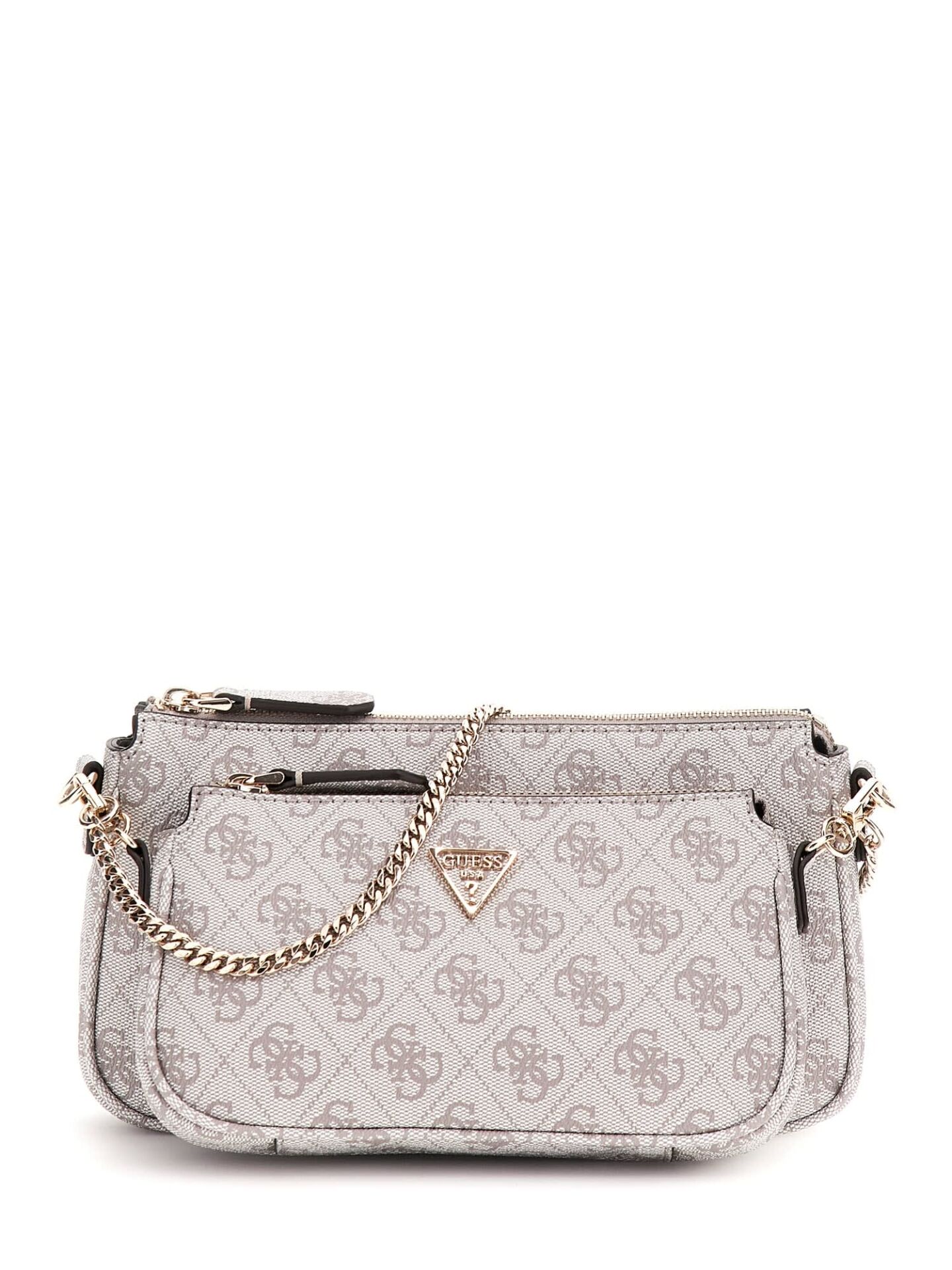 NOELLE II DBL POUCH - 4G Logolu Çıkarılabilir Askılı Mini Çanta