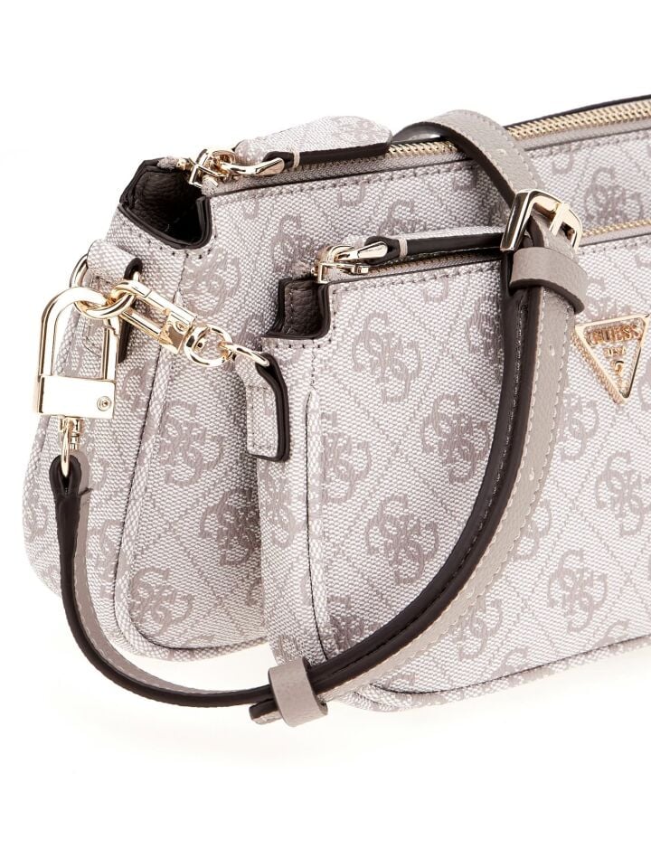 NOELLE II DBL POUCH - 4G Logolu Çıkarılabilir Askılı Mini Çanta