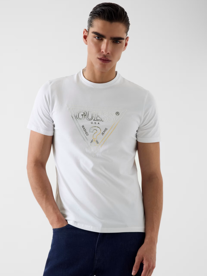 CN SS TRIANGLE HD MU - Üçgen Logolu Erkek T-shirt