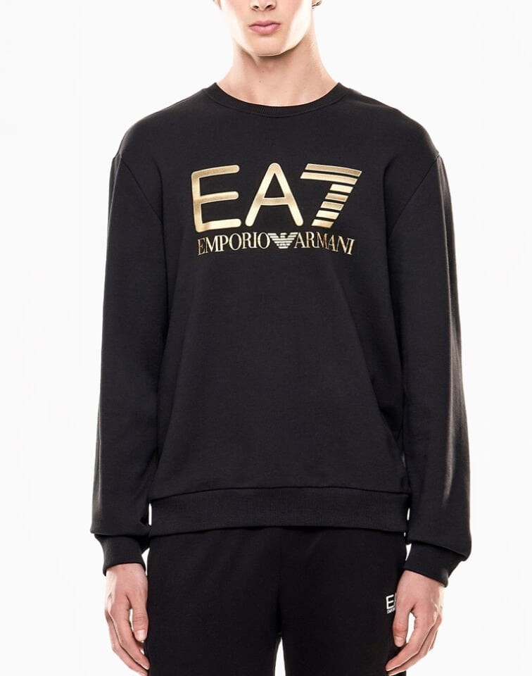 GOLD LOGO SWEATSHIRT
