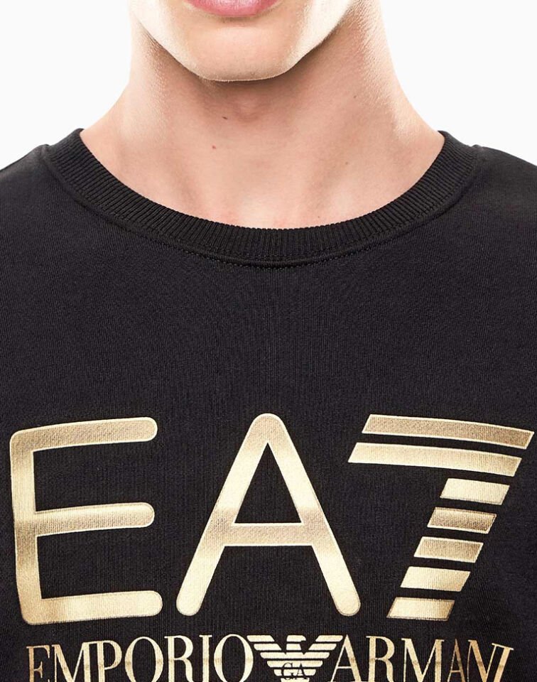 GOLD LOGO SWEATSHIRT