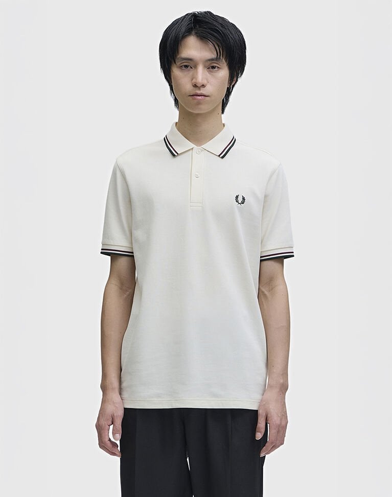 TWIN TIPPED FRED PERRY SHIRT