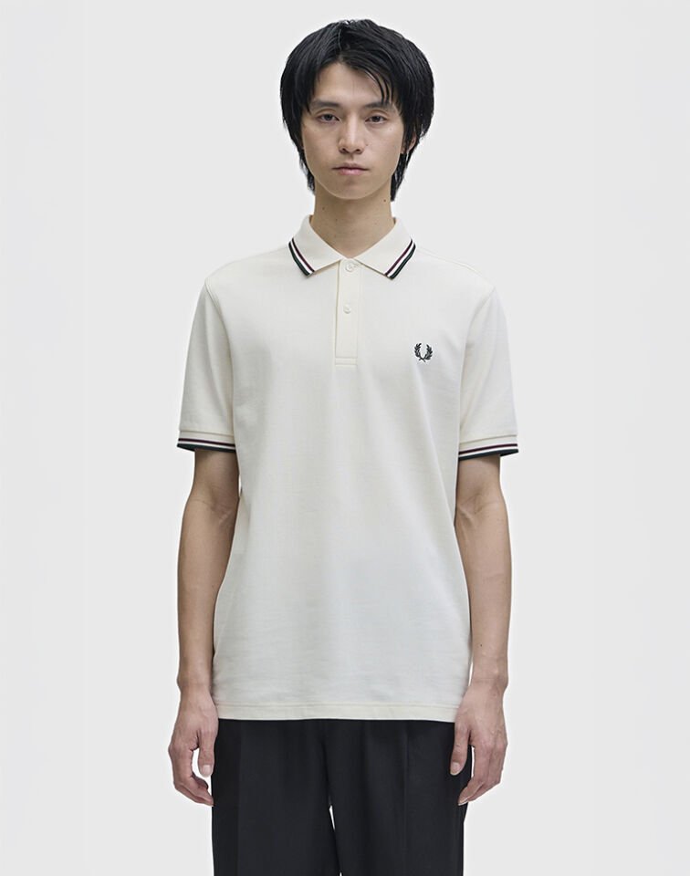 TWIN TIPPED FRED PERRY SHIRT