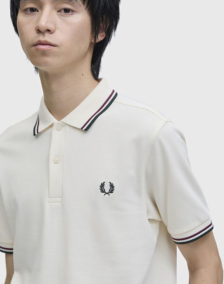 TWIN TIPPED FRED PERRY SHIRT