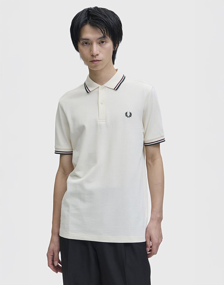TWIN TIPPED FRED PERRY SHIRT