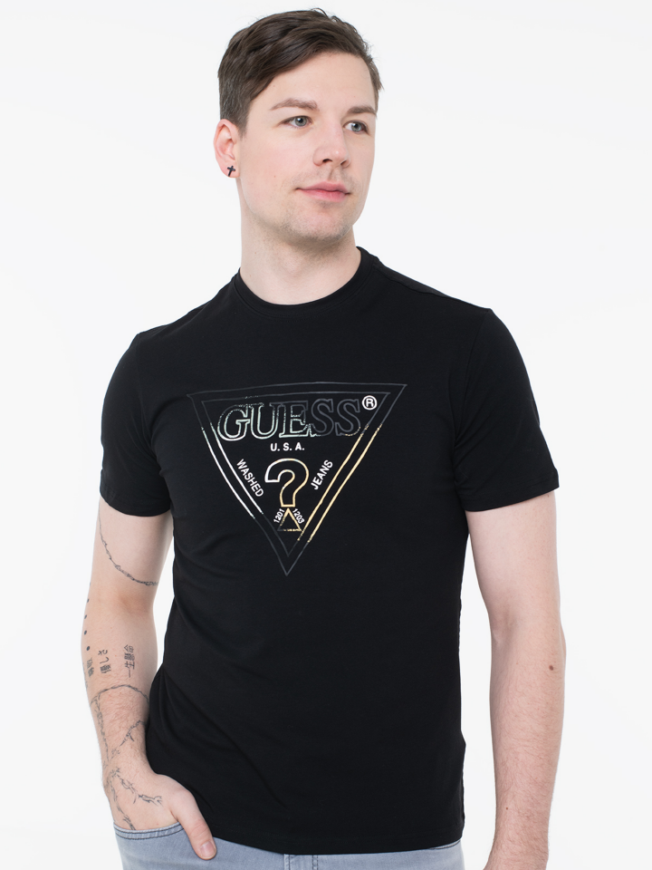 CN SS TRIANGLE HD MU - Üçgen Logolu Erkek T-shirt