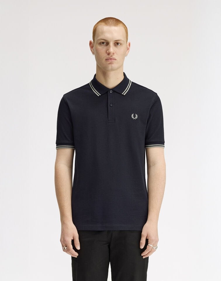 TWIN TIPPED POLO T-SHIRT
