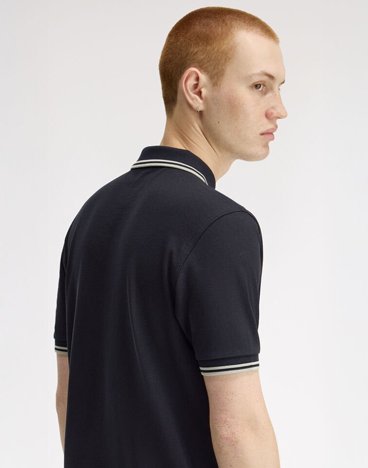 TWIN TIPPED POLO T-SHIRT