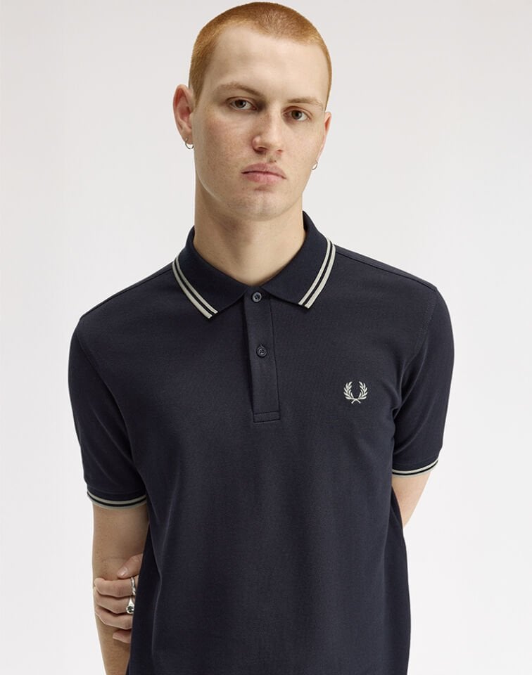 TWIN TIPPED POLO T-SHIRT