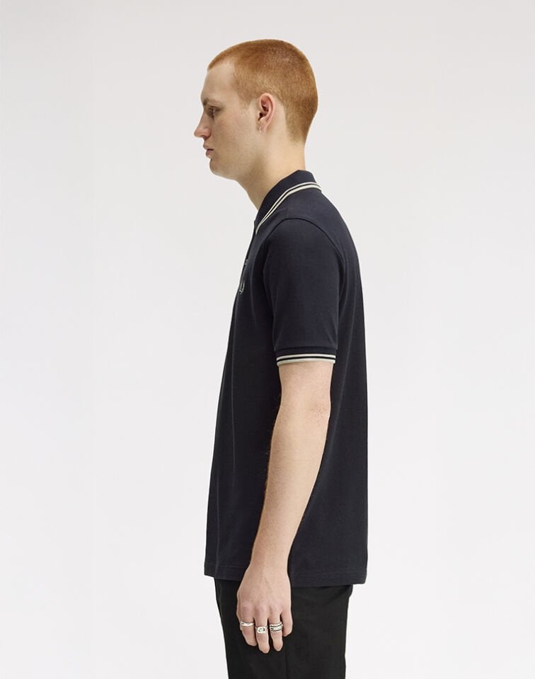 TWIN TIPPED POLO T-SHIRT