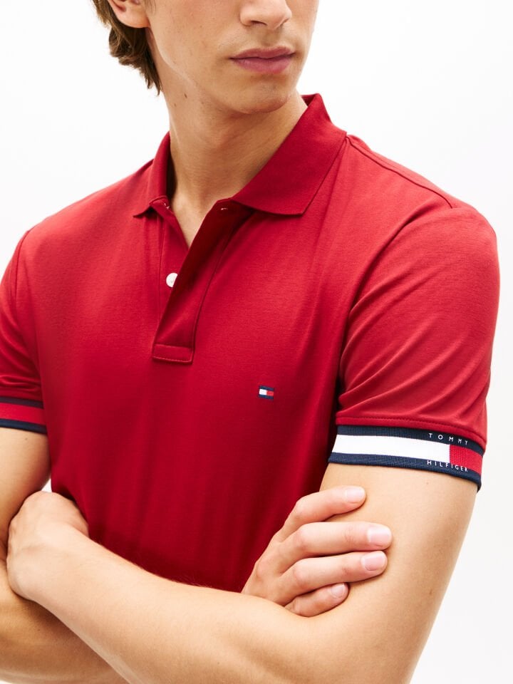 CUFF SLIM POLO TEE