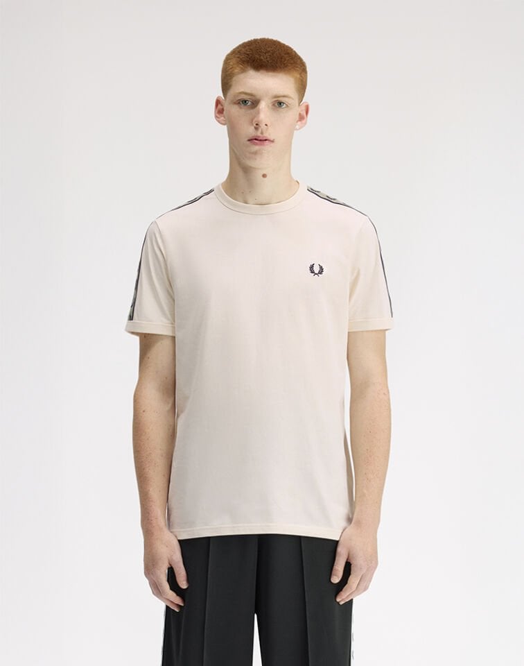 LOGO ŞERİTLİ T-SHIRT