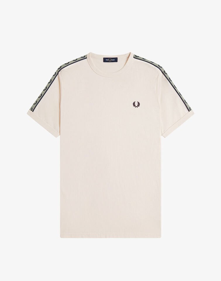 LOGO ŞERİTLİ T-SHIRT