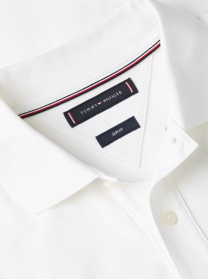 RWB CUFF LIQUID COTTON SLIM POLO