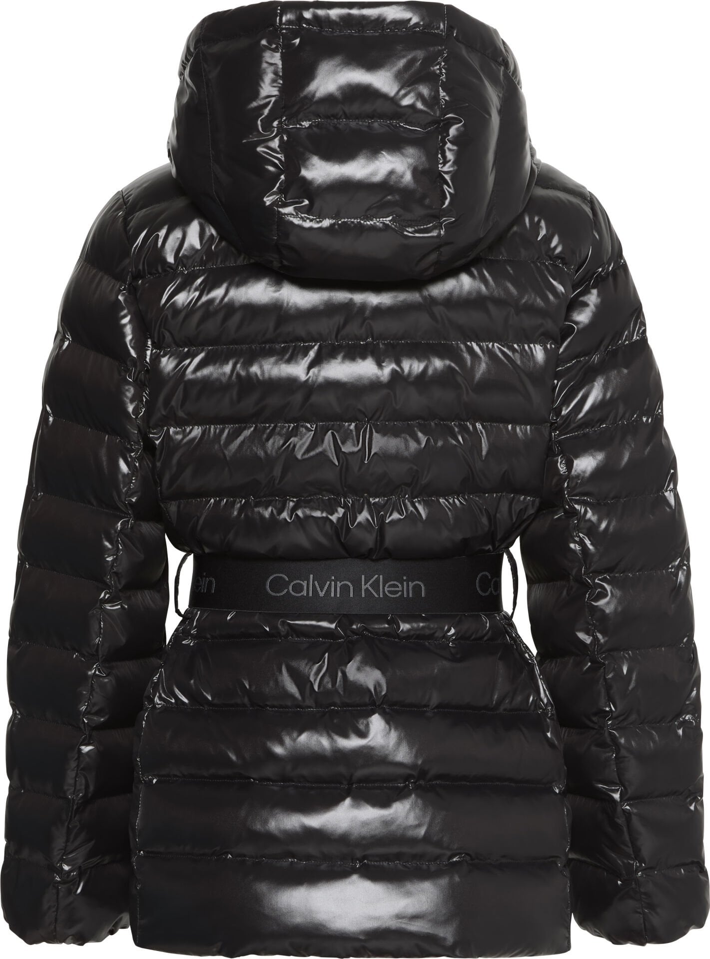 BELTED LIGHTWEIGHT PUFFER