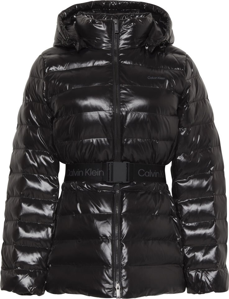 BELTED LIGHTWEIGHT PUFFER