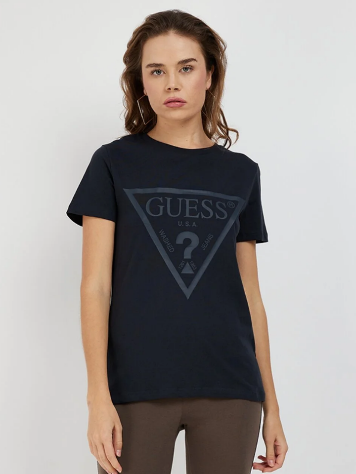 ADELE ÜÇGEN LOGOLU T-SHIRT