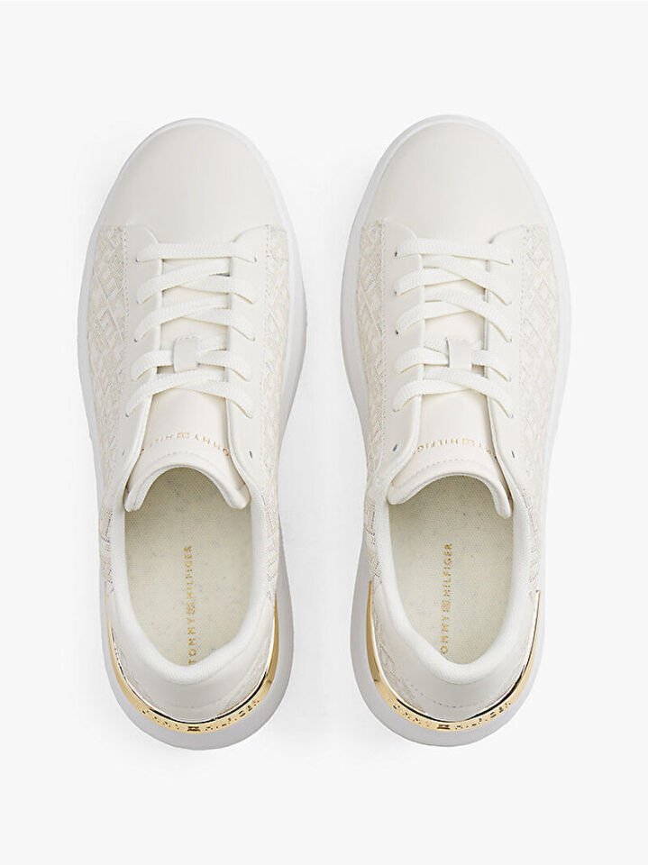 TH MONOGRAM PLATFORM SNEAKER