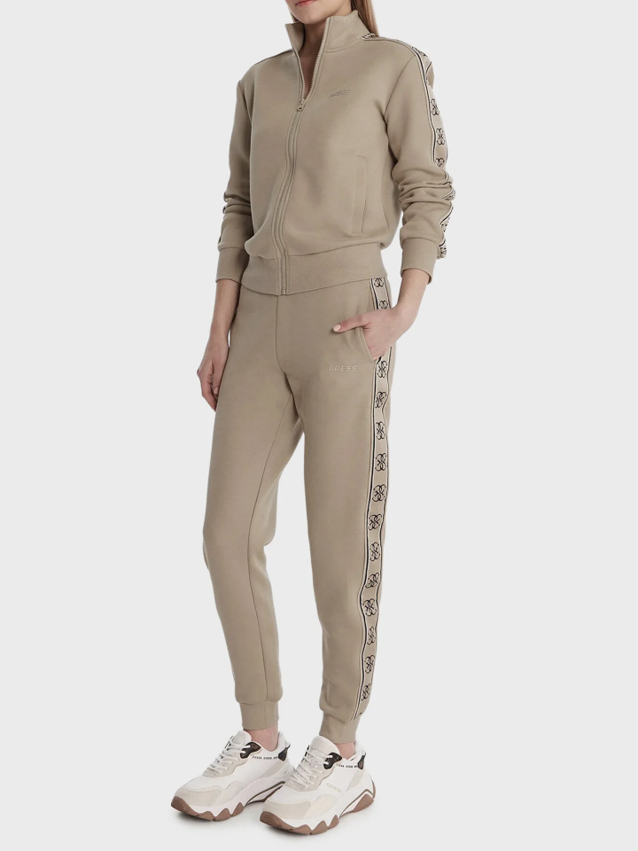 BRITNEY FULL ZIP SWE - Kadın Fermuarlı Sweatshirt