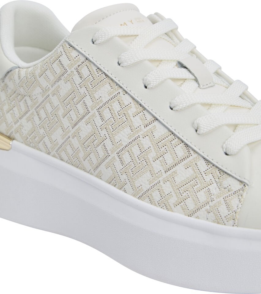 TH MONOGRAM PLATFORM SNEAKER