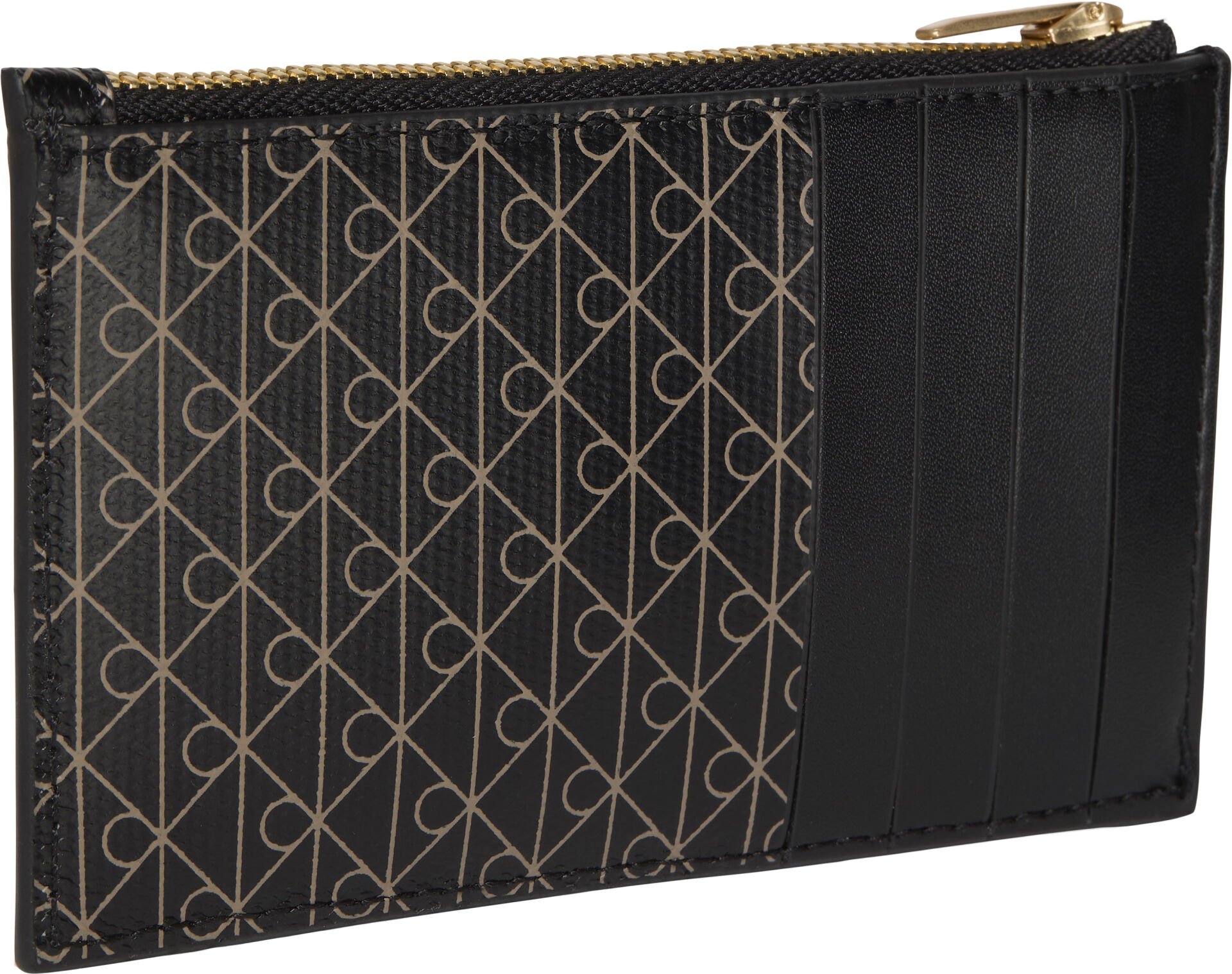 EMBLEM AOP TOP ZIP CARDCASE