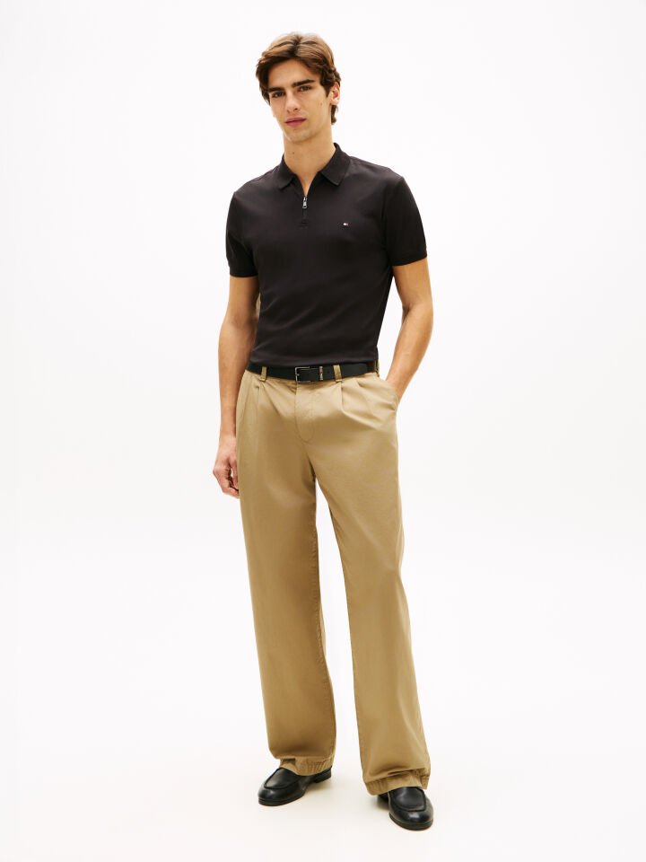 INTERLOCK ZIP REG POLO