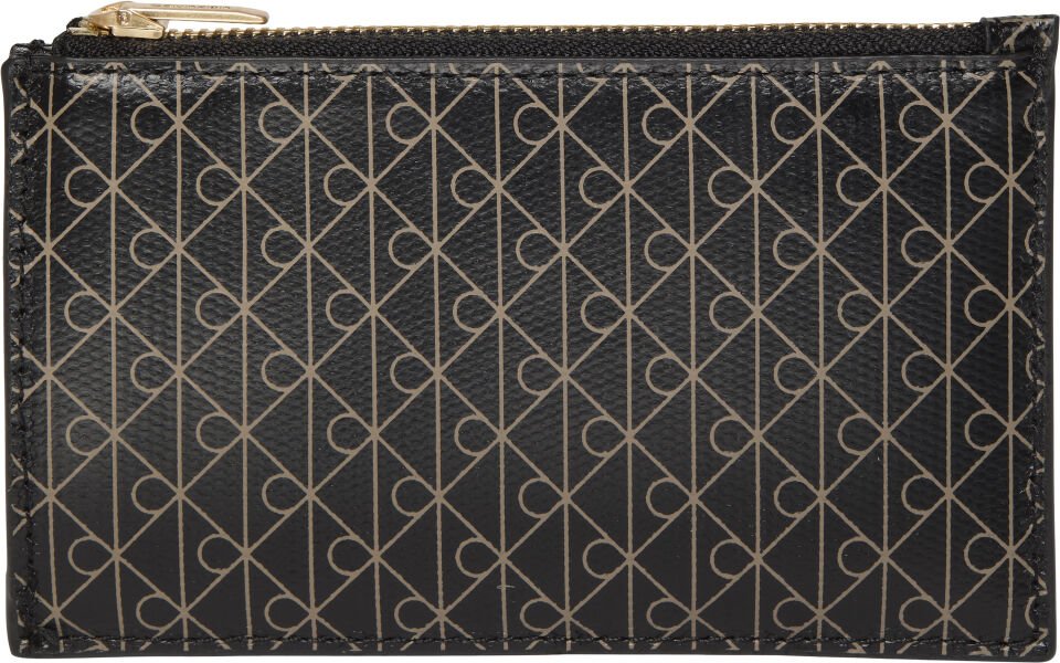 EMBLEM AOP TOP ZIP CARDCASE