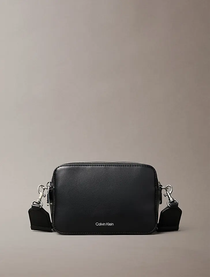 WEBBING DOUBLE STRAP CAMERA BAG