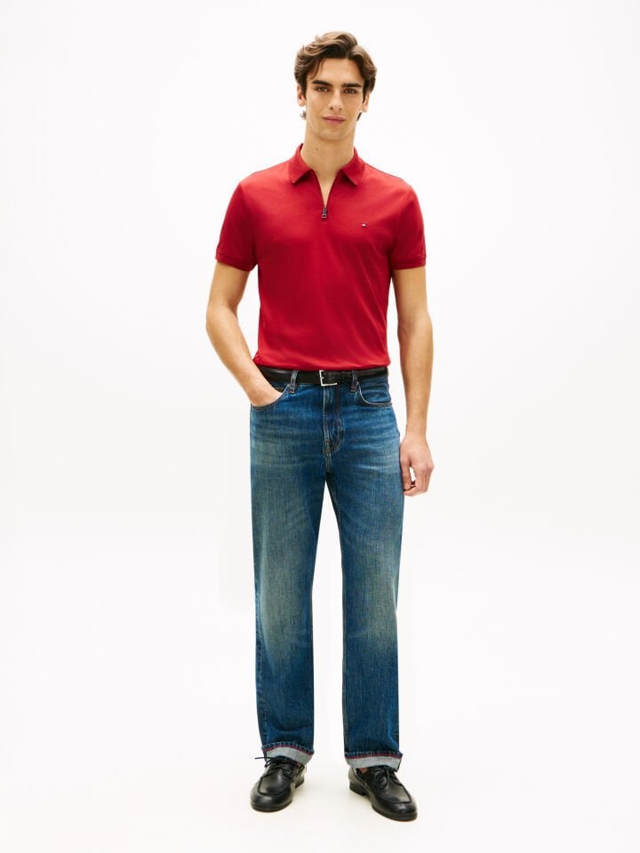 INTERLOCK ZIP REG POLO