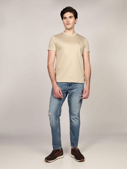 LUXURY INTERLOCK TEE